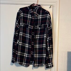 Men's Plaid Button up shirt